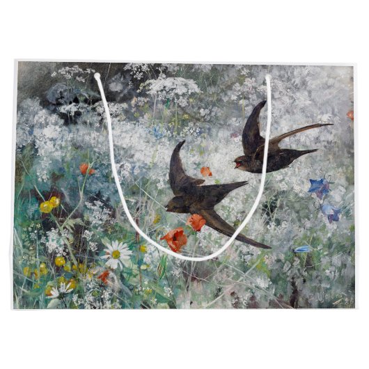 Slik en bloemveld Bruno Liljefors Groot Cadeauzakje (Achterkant)