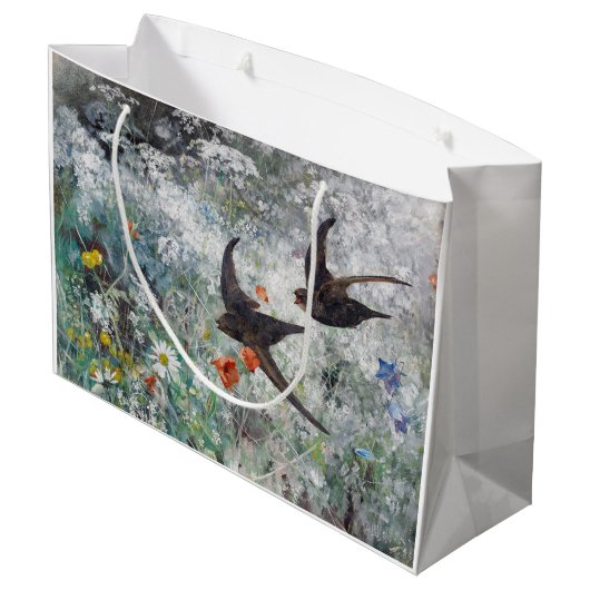 Slik en bloemveld Bruno Liljefors Groot Cadeauzakje (Achterkant Gekanteld)