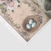 Slik en nestel met eitjes voorjaar Tissuepapier (Detail)