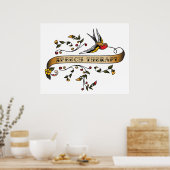 Slik en Rol met de Therapie van de Toespraak Poster (Keuken)