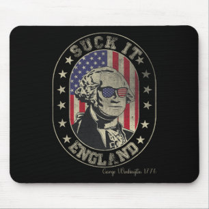 Slik het Engeland George Washington 1776 VS Funny Muismat