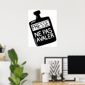 Slik het poster Press niet in (Thuiskantoor)