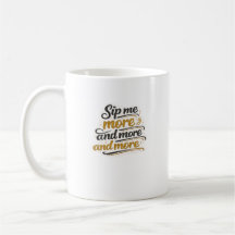 Slik Me Meer Grappige Koffieliefhebber Typografie