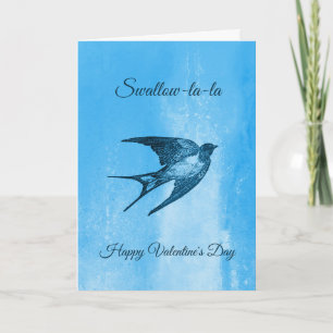 Slik ongehoorzame Valentijnsdag La-La Feestdagen Kaart