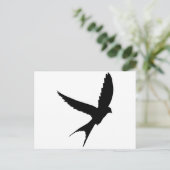 Slik Silhouette Briefkaart (Staand voorkant)