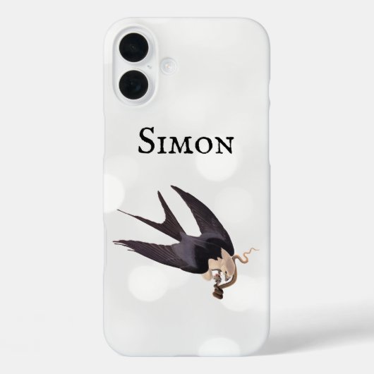 Slik Tailed Hawk door met Snake  Audubon Case-Mate iPhone Case (Achterkant)