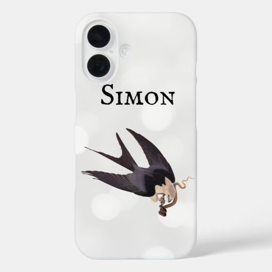Slik Tailed Hawk door met Snake  Audubon Case-Mate iPhone Case (Achterkant)