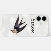 Slik Tailed Hawk door met Snake  Audubon Case-Mate iPhone Case (Achterkant (horizontaal))