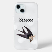 Slik Tailed Hawk door met Snake  Audubon Case-Mate iPhone Case (Achterkant)