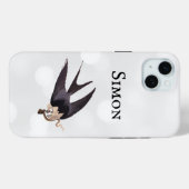 Slik Tailed Hawk door met Snake  Audubon Case-Mate iPhone Case (Achterkant (horizontaal))