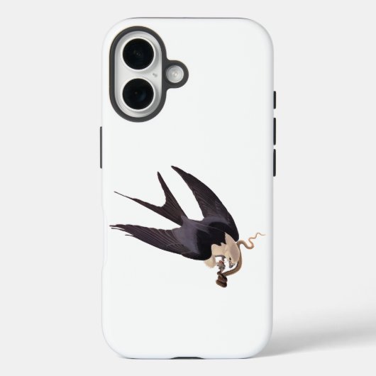 Slik Tailed Hawk door met Snake Audubon Case-Mate iPhone Case (Achterkant)