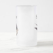 Slik Tailed Hawk door met Snake  Audubon Matglas Bierpul (Center)