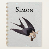 Slik Tailed Hawk door met Snake  Audubon Planner (Voorkant)