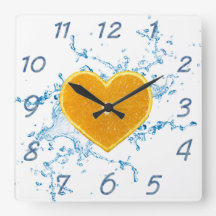 Slik van het Sinaasappel met de vorm van het hart