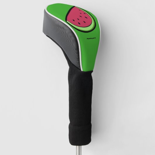 Slik van watermeloenen golfheadcover (Schuin)