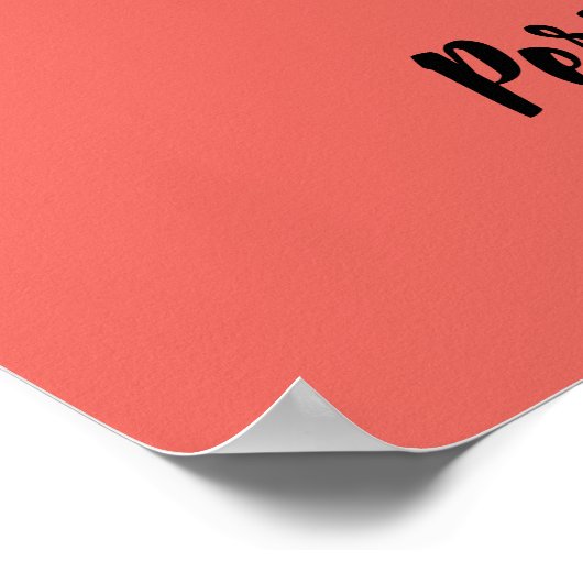 Slik van watermeloenen poster (Hoek)