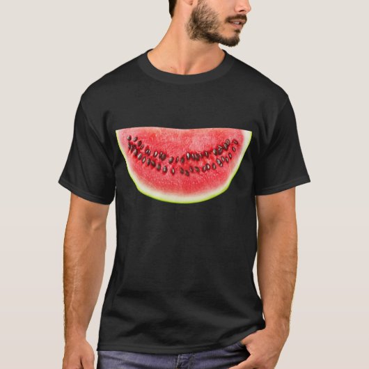 Slik van watermeloenen t-shirt (Voorkant)