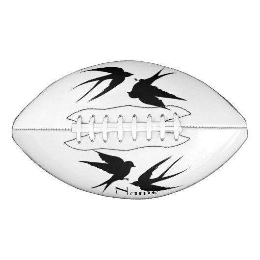 Slik vogels Silhouettes Thunder_Cove American Football (Voorkant)