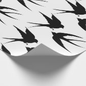 Slik vogels Silhouettes Thunder_Cove Cadeaupapier (Hoek)