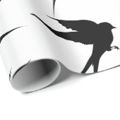 Slik vogels Silhouettes Thunder_Cove Cadeaupapier (Rol Hoek)