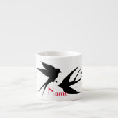 Slik vogels Silhouettes Thunder_Cove Espresso Kop (Voorkant)