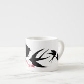 Slik vogels Silhouettes Thunder_Cove Espresso Kop (Voorkant rechts)