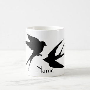 Slik vogels Silhouettes Thunder_Cove Koffiemok