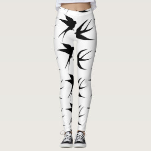 Slik vogels Silhouettes Thunder_Cove Leggings