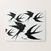 Slik vogels Silhouettes Thunder_Cove Legpuzzel (Horizontaal)