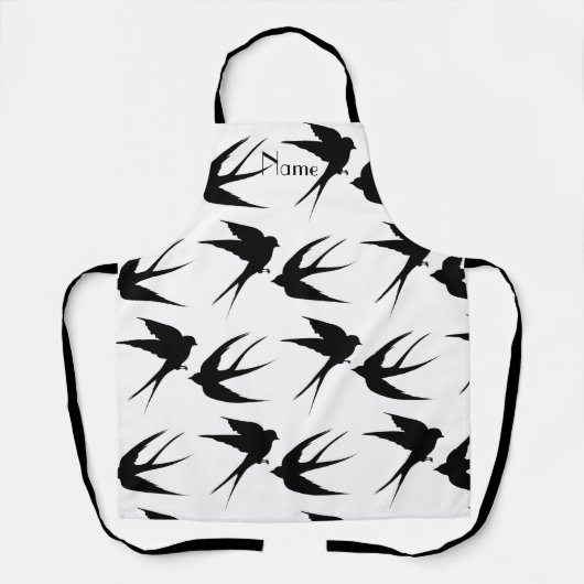 Slik vogels Silhouettes Thunder_Cove Schort (Voorkant)