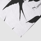Slik vogels Silhouettes Thunder_Cove Tissuepapier (Detail)