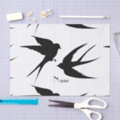Slik vogels Silhouettes Thunder_Cove Tissuepapier (Craft)