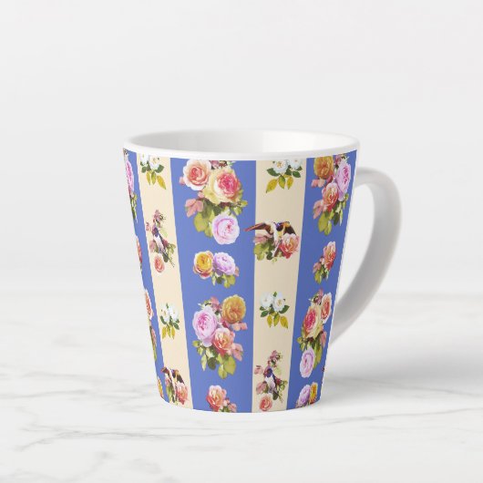 Slikken en rozen latte mok (Rechterhoek)