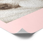 slikken oude akita hond dierlijk sympathiegedicht poster (Hoek)