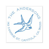  slikken Tattoo familienaam retouradres Zelfinktende Stempel (Design)