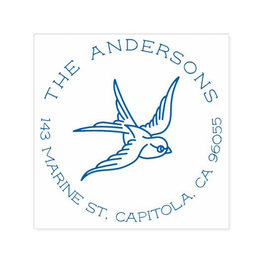  slikken Tattoo familienaam retouradres Zelfinktende Stempel (Design)