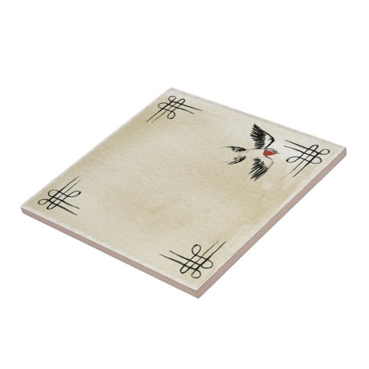 slikken tegeltje (Zijkant)