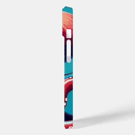 Slim als een octopus Case-Mate iPhone case (Achterkant / Links)