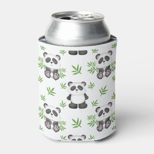 SLIM ALS EEN PANDA BEER BAMBOO CHINA BLIKJESKOELER (Blikje Voorkant)