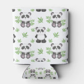 SLIM ALS EEN PANDA BEER BAMBOO CHINA BLIKJESKOELER (Achterkant)