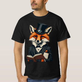Slim als een vos: Intellectuele Fox Graphic T-shirt