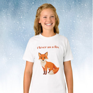 Slim als een vos t-shirt