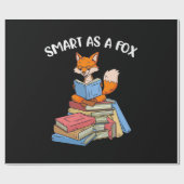 Slim als fox cadeaupapier (Vlak)