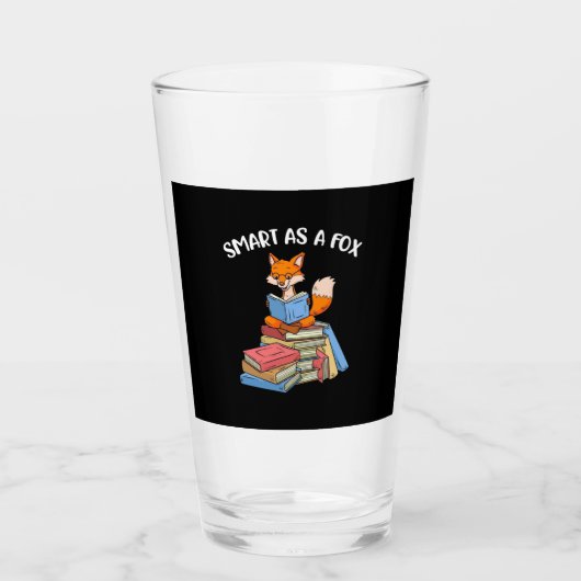 Slim als fox glas (Voorkant)