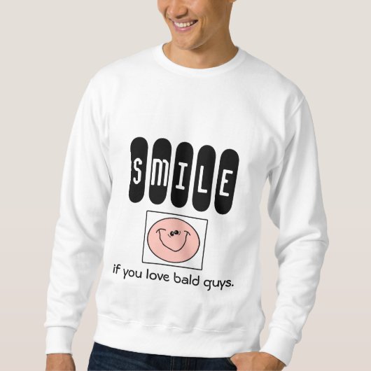 SLIM als je van kale jongens houdt. (caucasiaanse  Trui (Voorkant)