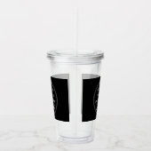 Slim als mijn Dog Acryltrommel Acryl Drinkbeker (Rechts)