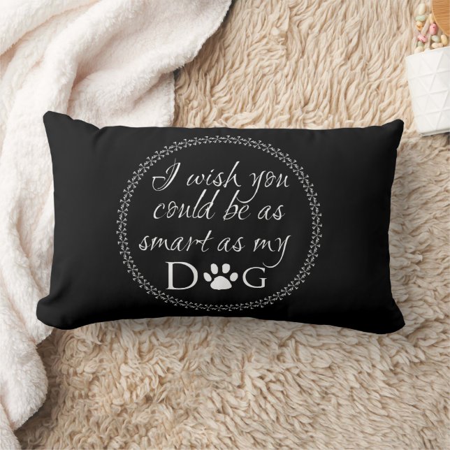 Slim als mijn Dog Lumbar Pillow Kussen (Deken)
