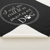 Slim als mijn hond Sherpa Blanket Sherpa Deken (3/4)