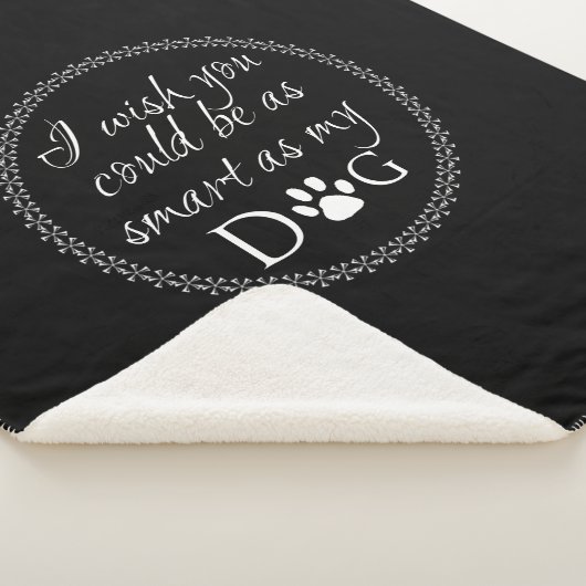 Slim als mijn hond Sherpa Blanket Sherpa Deken (3/4)