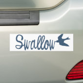 Slim Bird Bumpersticker (Op auto)